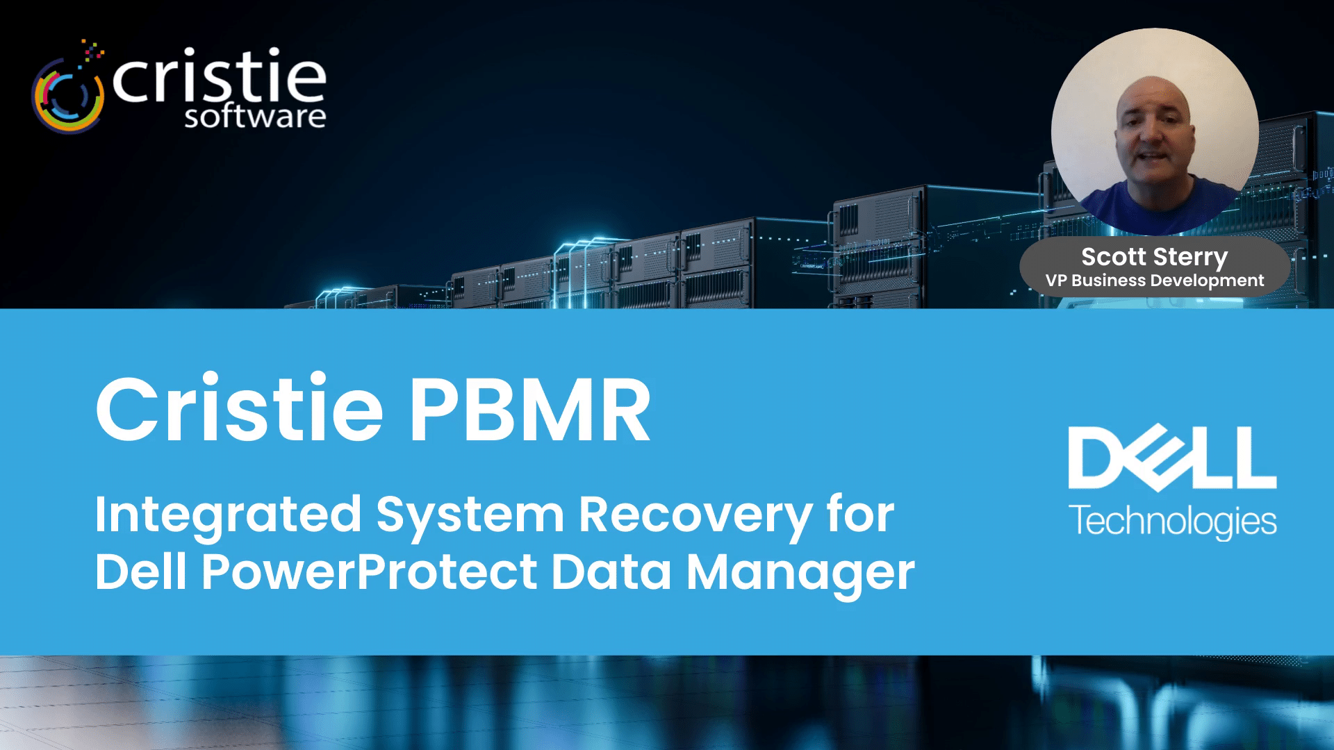 Dell PowerProtect Data Manager용 Cristie 소프트웨어 PBMR 시스템 복구 소개